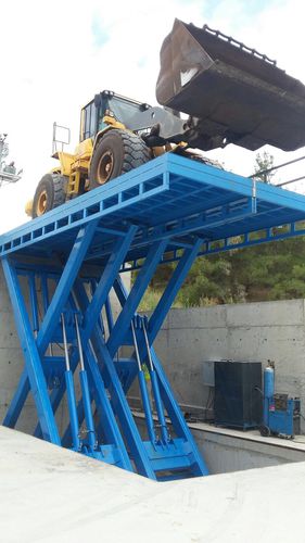 Tandem-Scheren-Hubtisch - ESPH series - ONDER GRUP MAKİNE - hydraulisch / festinstalliert / zum Laden
