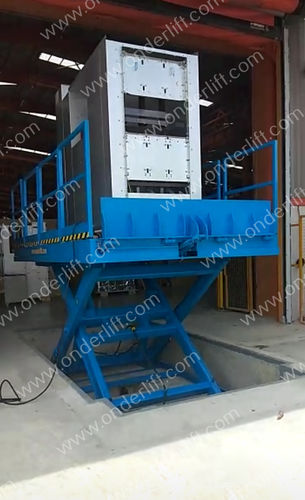 Scherenhubtisch - ESP-L series - ONDER GRUP MAKİNE - hydraulisch / festinstalliert / für Laderampen