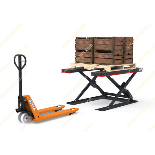 U-förmig-Hubtisch - TUB series - ONDER GRUP MAKİNE - Scheren / hydraulisch / festinstalliert