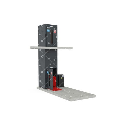 Elektrischer Lastenaufzug - DHYA.1  - ONDER GRUP MAKİNE - Säulen