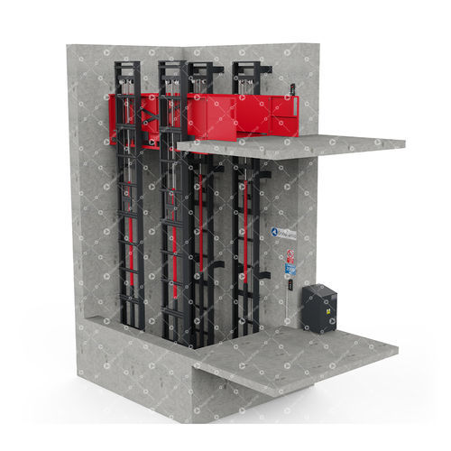 Elektrischer Lastenaufzug - DHYA.4 - ONDER GRUP MAKİNE - hydraulisch / Säulen