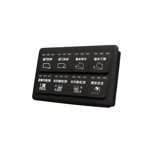 Nummernblock / 8 Tasten - SPM-KEYP-Q08 - Hunan SonnePower International Co., Ltd. - einbaufähig / Silikon / CAN-Bus