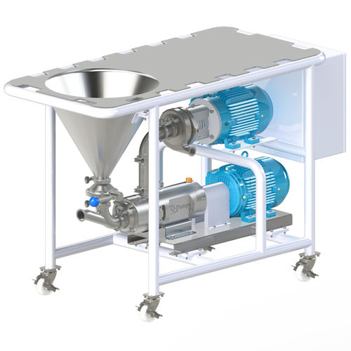Kontinuierlicher Mischer - QVM Series - Q-Pumps - für die Lebensmittelindustrie / für die chemische Industrie / für die Kosmetikindustrie