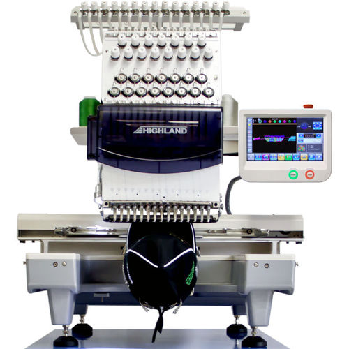 Einkopf-Stickmaschine - HM/D-1501C - Highland Embroidery Machines - 15 Nadeln / computergestützt
