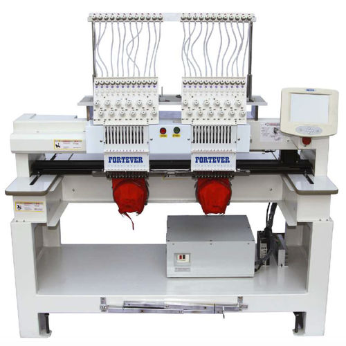 Mehrkopfstickmaschine - FORTEVER FT-1202/FT-1204 - Elestar - für Schirmmützen