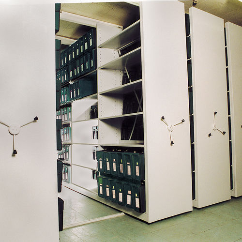 Büroregal - Vildeta JSC - mobil / verstellbar / für Archiv