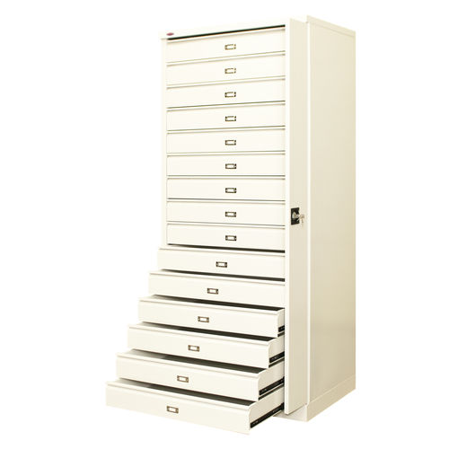 Lagerschrank - D1-43 - Vildeta JSC - bodenstehend / Multi-Schubladen / verriegelbar
