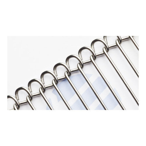 Maschendraht-Förderband - C-CureEdge® - Wire Belt Company Osterloh GmbH - Metall / Industrie / für die Lebensmittelindustrie