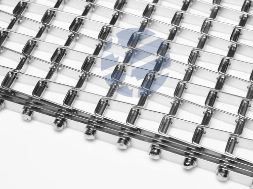 Förderband mit Luftschlitzen - Honeycomb - Wire Belt Company Osterloh GmbH - Metall / Industrie / für die Lebensmittelindustrie
