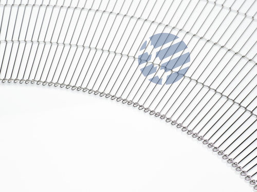 Maschendraht-Förderband - Flex-Turn® - Wire Belt Company Osterloh GmbH - gebogen / Metall / Industrie