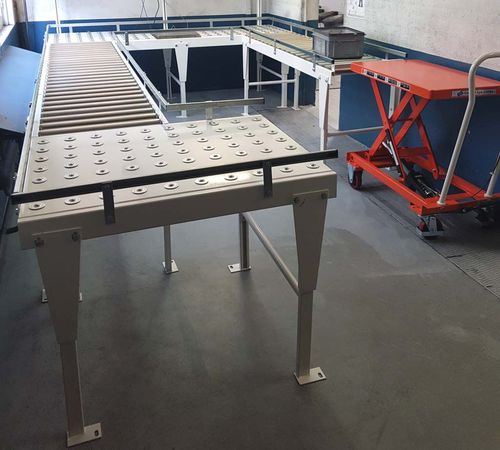 Rollenförderer - Matrex - gebogen / Transport / für Materialumschlag