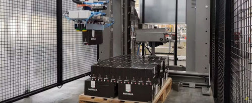 4-Achs-Palettierer - SK-101  - Euroimpianti - Skilled - für Kisten / klein / kompakt