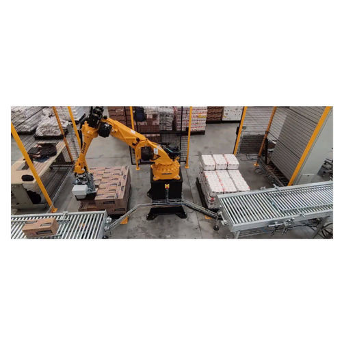 Roboterzelle für Materialumschlag - Euroimpianti - Skilled - Palettier / für die Lebensmittelindustrie / kompakt