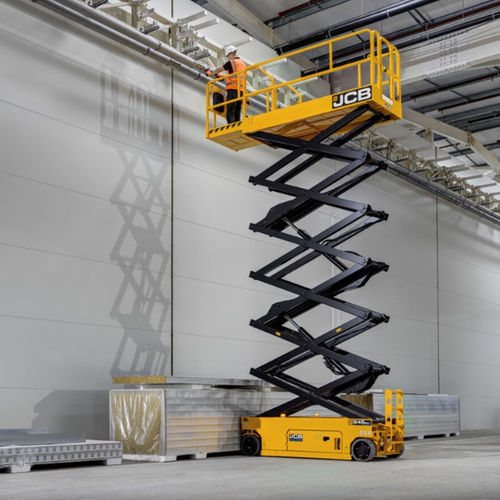 Mobile Scherenarbeitsbühne - S4550E - JCB - mit Eigenantrieb / batteriebetrieben / vollelektrisch