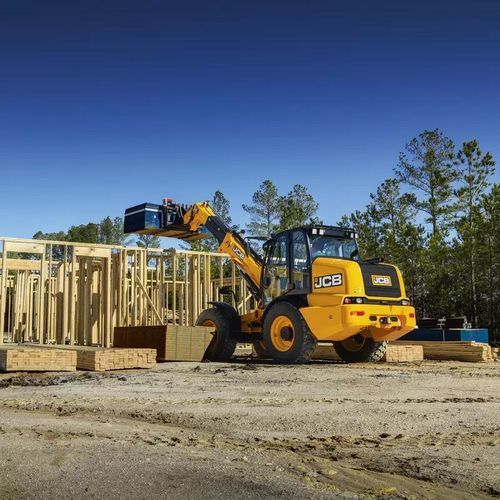 Dieselbetriebener Teleskoplader - TM320 - JCB - ergonomisch / mit hoher Nutzlast / mit Gelenk
