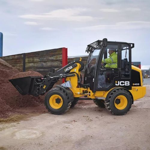 Radlader - 403E - JCB - kompakt / kompakt / Diesel