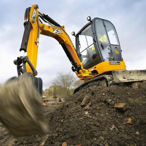 Minibagger - 25Z-1 - JCB - auf Raupen / Diesel / ohne Hecküberhang