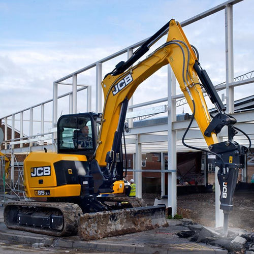Bagger / mittlere Größe - 85Z-2 - JCB - auf Raupen / Diesel / für Baustellen