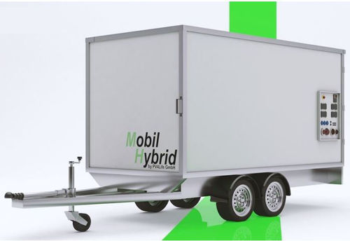 Biogas-Stromaggregat - 2409 - MobilHybrid by PV4Life GmbH - LPG / hybrid / dreiphasig