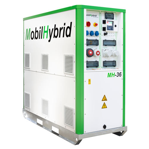 Hybride USV - MH36 - MobilHybrid by PV4Life GmbH - dreiphasig / AC / mit LCD-Display