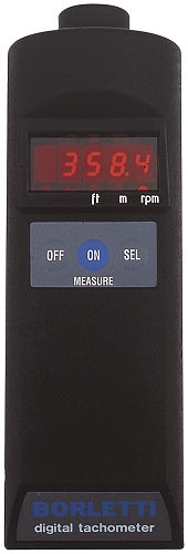 Kontakt-Tachometer - T16 - Borletti - optisch / Handgerät / LED