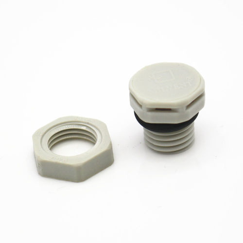 Belüftungsstopfen - MIV-12HA - Shenzhen Milvent Technology Co.,Ltd - sechseckig / Gewinde / Kunststoff