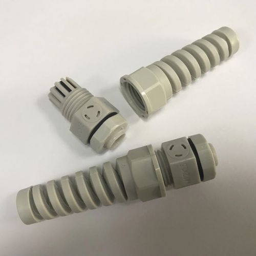 PA-Kabelverschraubung - MIV-CA12(BENDING) - Shenzhen Milvent Technology Co.,Ltd - IP68 / Hochsicherheit / Zugentlastung