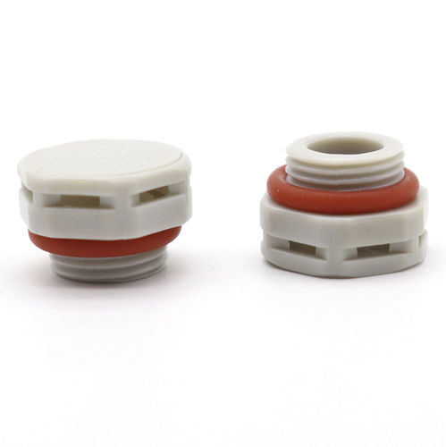 Runder Stopfen - MIV-1205 - Shenzhen Milvent Technology Co.,Ltd - Gewinde / Kunststoff / Entlüftung