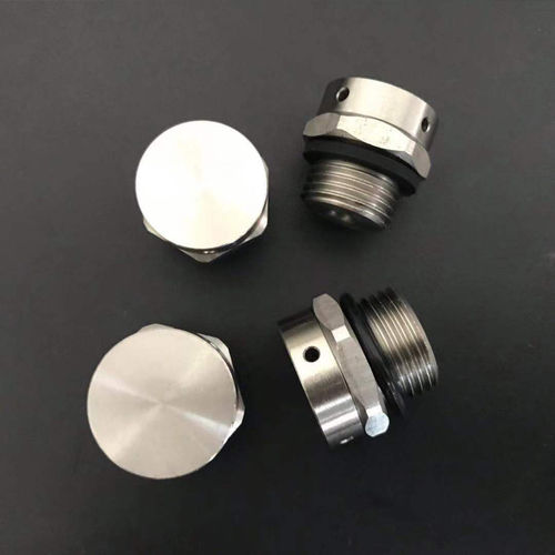 Runder Stopfen - MIV-18MSAH - Shenzhen Milvent Technology Co.,Ltd - sechseckig / Gewinde / Edelstahl