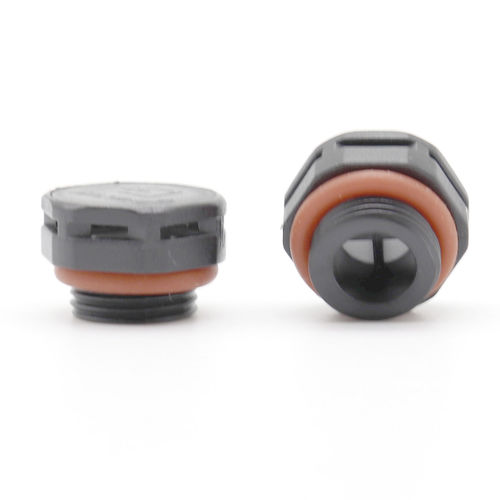 Gewinde-Endkappe - MIV-1210B - Shenzhen Milvent Technology Co.,Ltd - rund / Kunststoff / Schutz