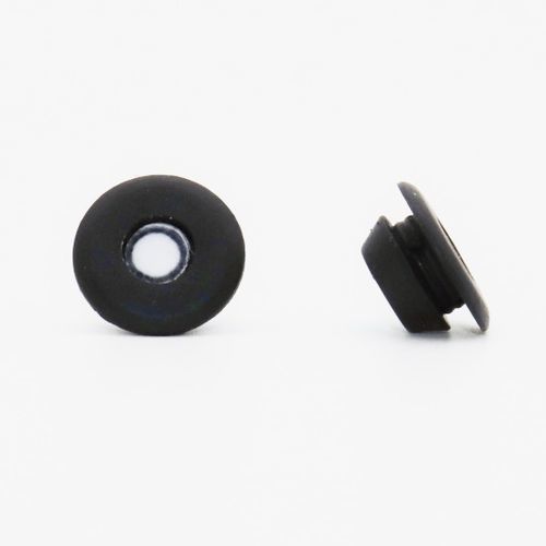 Druckausgleichstopfen - MIV-VE06 - Shenzhen Milvent Technology Co.,Ltd - rund / außen / Schwarzgummi