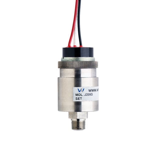 Membrandruckschalter - J205G Pressure Switch - Whitman Controls Corporation - Blankdraht / Gewinde / für Flüssigkeiten