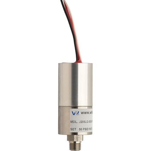 Membrandruckschalter - J205LG High Pressure NEMA 4 Switch - Whitman Controls Corporation - Gewinde / für Gas / für Flüssigkeiten