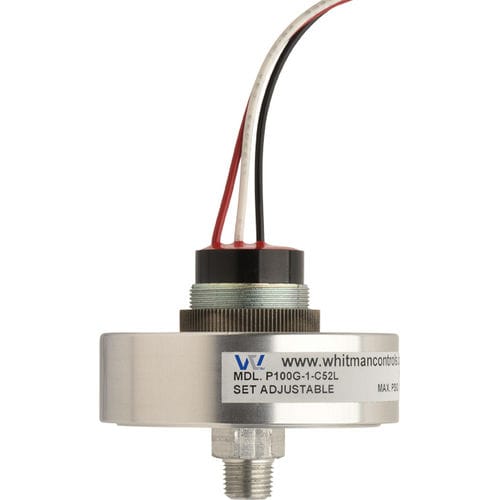 Membrandruckschalter - P100G  - Whitman Controls Corporation - für Gas / Niederdruck / Hochpräzision