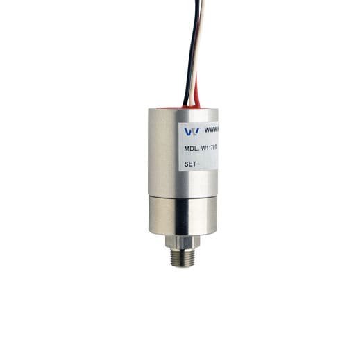 Druckschalter mit Kapselfeder - W117LG - Whitman Controls Corporation - für Flüssigkeiten / Edelstahl