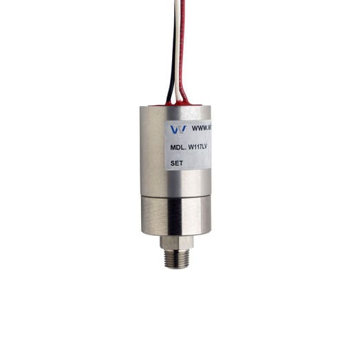 Vakuumschalter für Flüssigkeiten - W117LV  - Whitman Controls Corporation - Edelstahl / regelbar