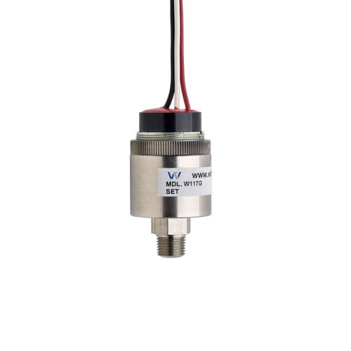 Edelstahl-Vakuumschalter - W117V  - Whitman Controls Corporation