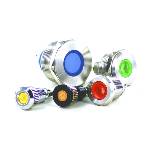 LED-Leuchtmelder - SOIN_J Series - TactHill by Kynoppe - Gewinde / wasserdicht / IK 10