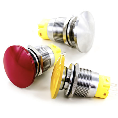 Robuster Drucktaster - ERX Series - TactHill by Kynoppe - IP67 / 2NO/NF / SPST