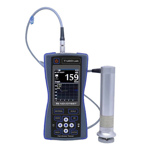 Ultraschall-Härteprüfer - UCI T-U3 - Novatest - mit Digitalanzeige / ASTM A1038