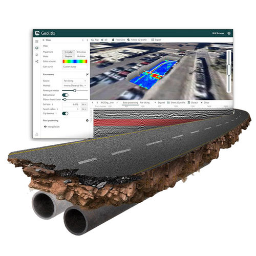 Datenanalysesoftware - GEOLITIX - Novatest - Büro / 3D / Cloud
