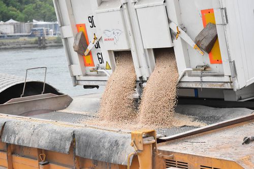 Schüttgutentlader - SAUTEC - mobiler LKW