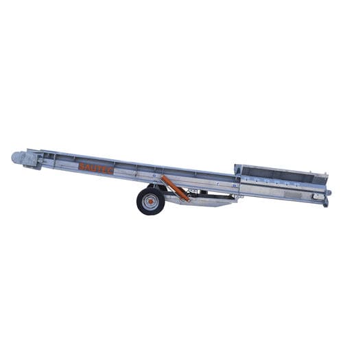 Förderer für Baustellen - type_10 - SAUTEC - Band / mit einstellbarer Neigung / schrägstellbar