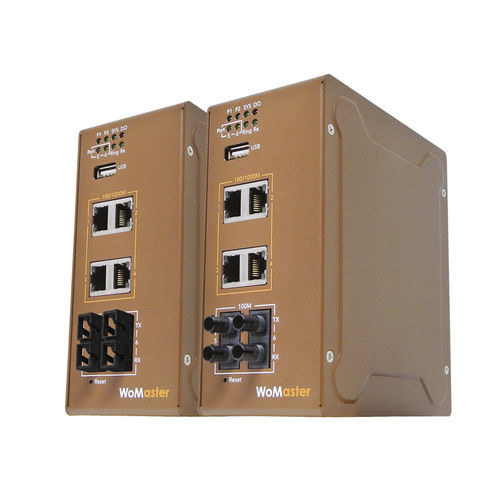 Ethernet-Switch / managed - DS306 series - WoMaster - 6 Ports / Netzwerkschicht 2 / Gigabit-Ethernet