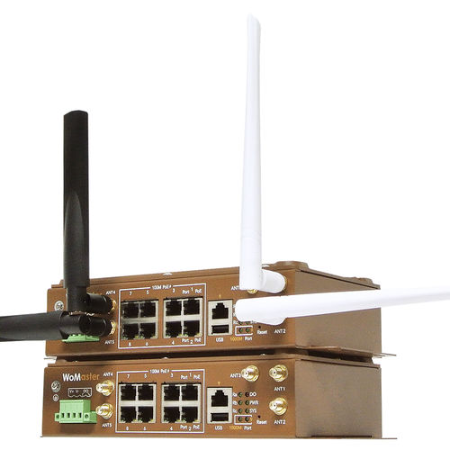 PoE-Router - WR329P-WLAN-LTE - WoMaster - Mobilfunk / Ethernet / LTE