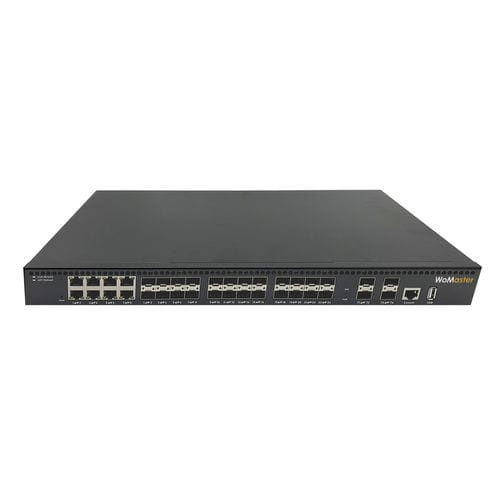 Ethernet-Switch / managed -  IRS628XG-8GC16GF4XGF - WoMaster - 28 Ports / Gigabit-Ethernet / Netzwerkschicht 3
