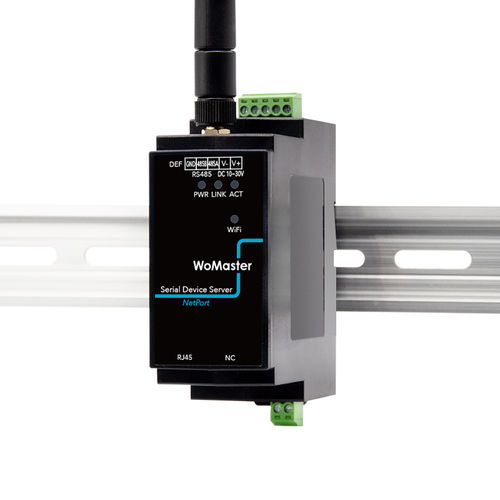 Modbus-Geräteserver -  NPS6131A  - WoMaster - RS-485 / LAN / Modbus RTU