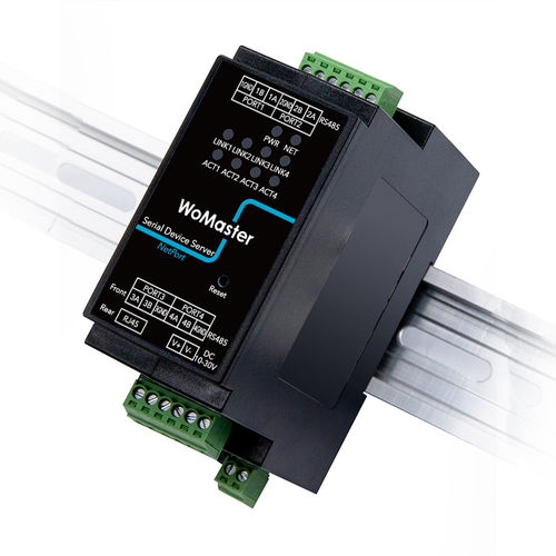 RS-485-Geräteserver - NPS5431A - WoMaster - LAN / Modbus RTU / Modbus TCP