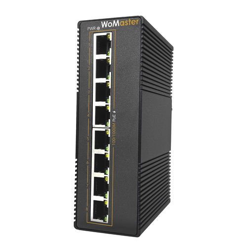 Ethernet-Switch / unmanaged - IDP208G-8GP - WoMaster - 8 Ports / Gigabit-Ethernet / LAN