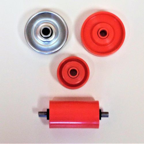 Laufrolle für Materialumschlag - RC3M - Stahl / Kunststoff / für Förderanlagen